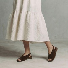 Ballerines slingbacks brown