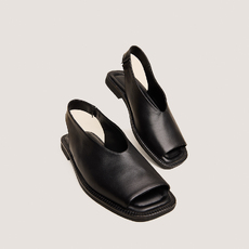 Ballerines slingbacks black