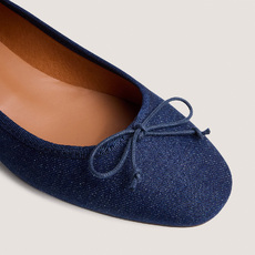 Ballerines &agrave; talons dark blue