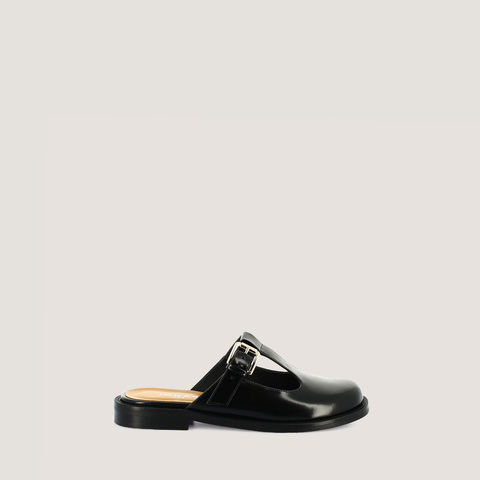 Mules &agrave; brides black