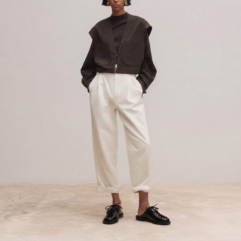 Mules &agrave; lacets black
