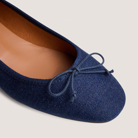Ballerines &agrave; talons dark blue
