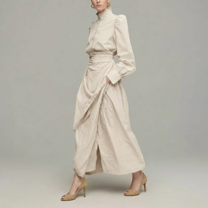 Escarpins &agrave; bouts ouverts in camel suede | dalba