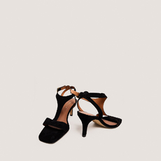 Sandales &agrave; talons fins black