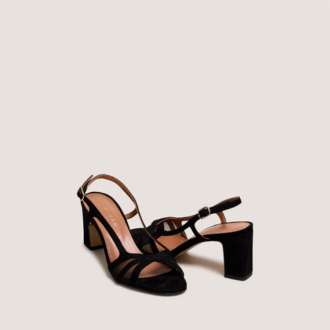 Sandales &agrave; talons black