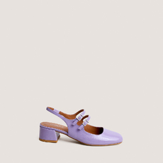 Babies slingbacks &agrave; doubles brides lilac
