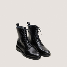 Lace-Up Boots black