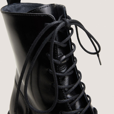 Lace-Up Boots black
