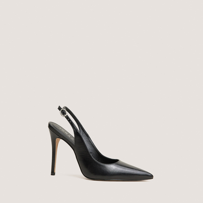 Slingbacks with pointed toes black