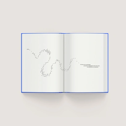 La carte des précipitations sentimentales blue