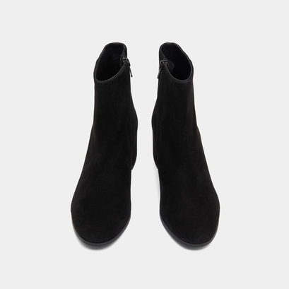 Boots &agrave; talons in black suede | annick