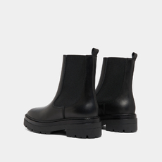 Boots &agrave; plateformes black