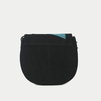 Sac &agrave; rabat en velours bag