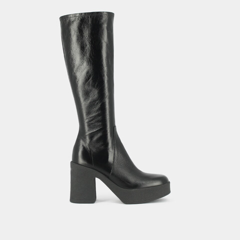Bottes &agrave; plateformes black