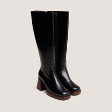 Bottes &agrave; plateformes black