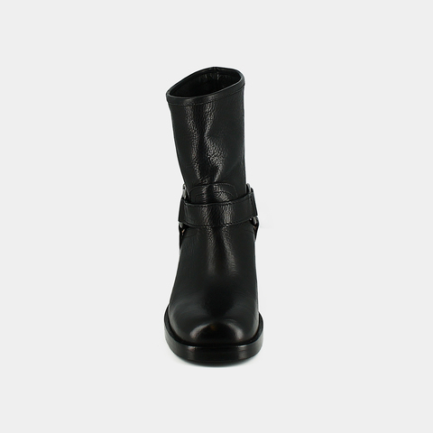 Boots &agrave; boucles black