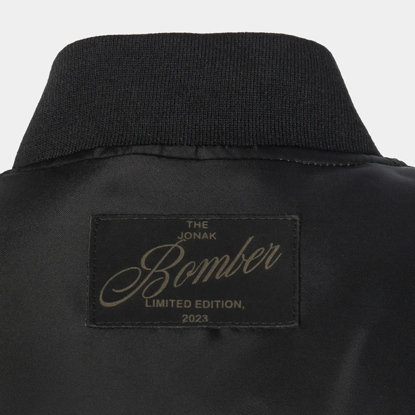 The Jonak Bomber - Jonak x Schott in black nylon | THE