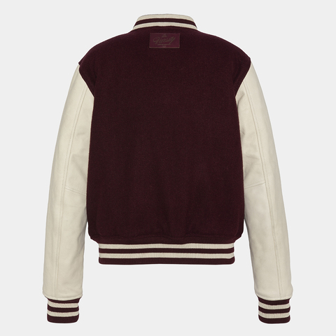 The Jonak Varsity - Jonak x Schott burgundy
