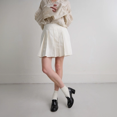 Mocassins college &agrave; talons in black leather | BICHE