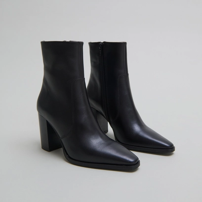 Bottines à bouts pointus black