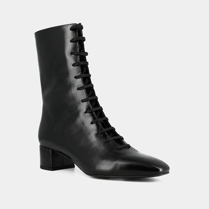Bottines à lacets black