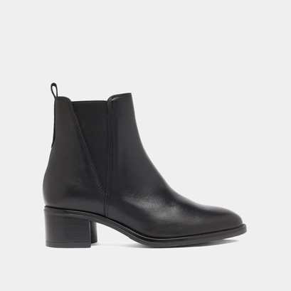 Bottines à élastiques triangulaires black