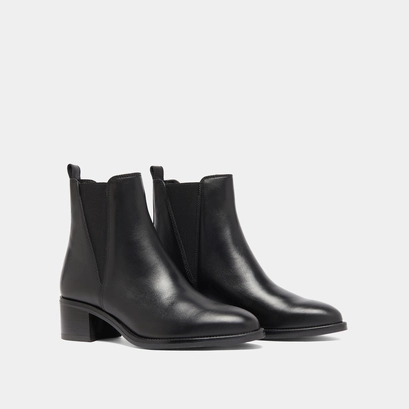 Bottines à élastiques triangulaires black