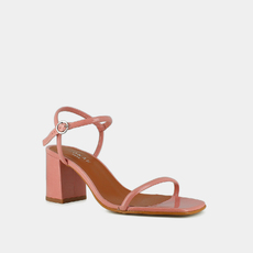 Sandales &agrave; brides fines pink